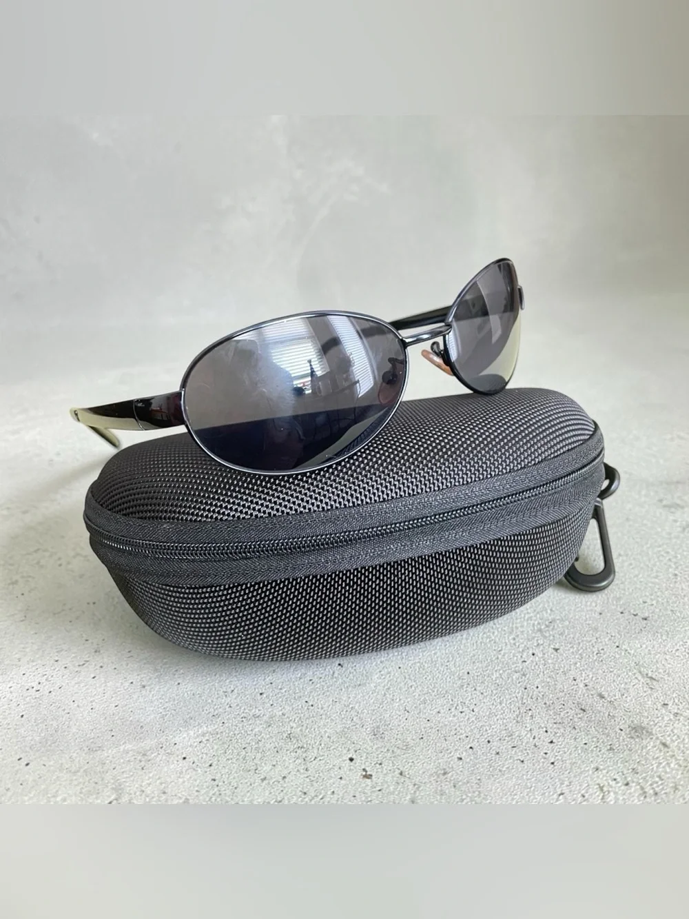 Vintage Replay R 128S 112 Men's Women's Metal Frame Sunglasses & Case